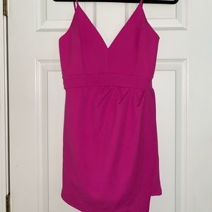 KARLIE HOT PINK ROMPER